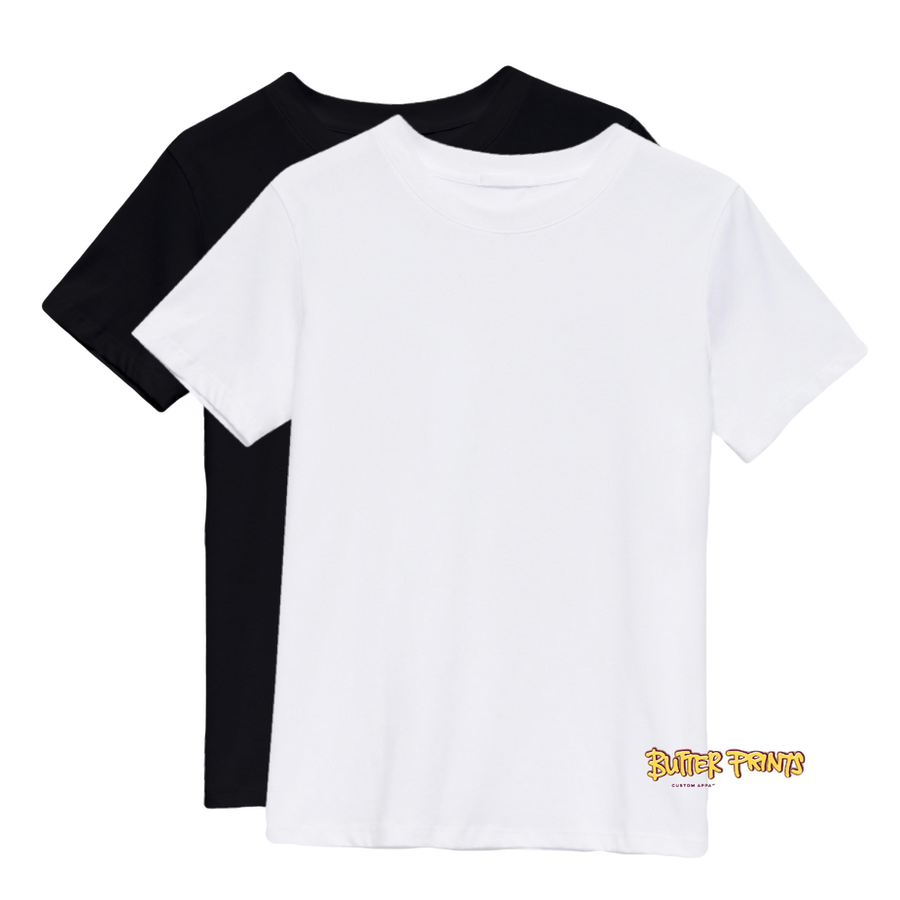 100% In-house Premium Cotton T-shirts 180-200 gsm
