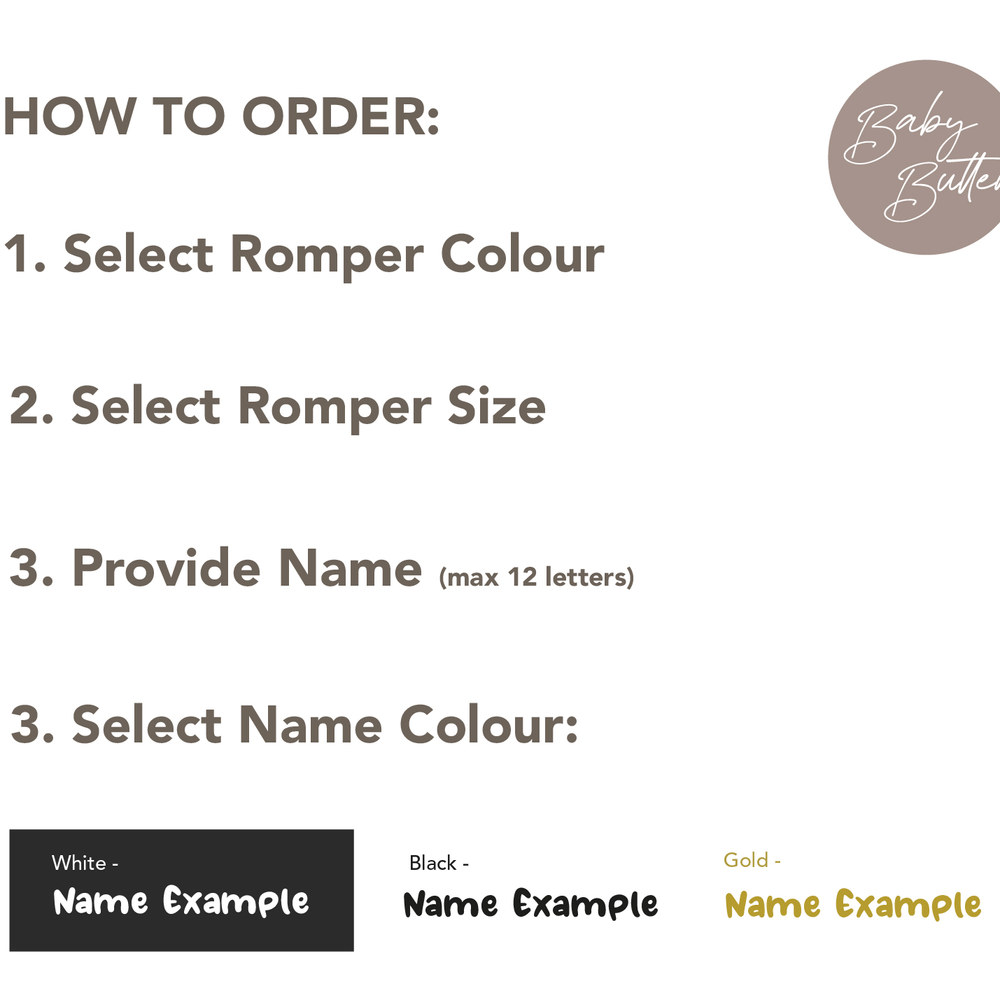 Print Your Design on Baby Romper, view 3