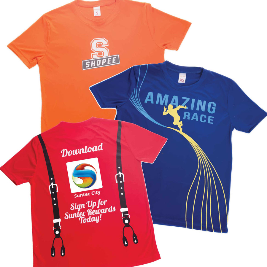 Smooth Interlock Drifit T-shirts (In-house) 150gsm