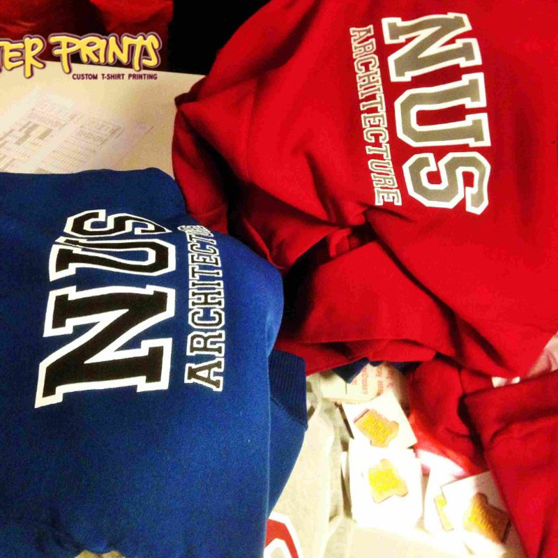 NUS Architecture sweatshirts